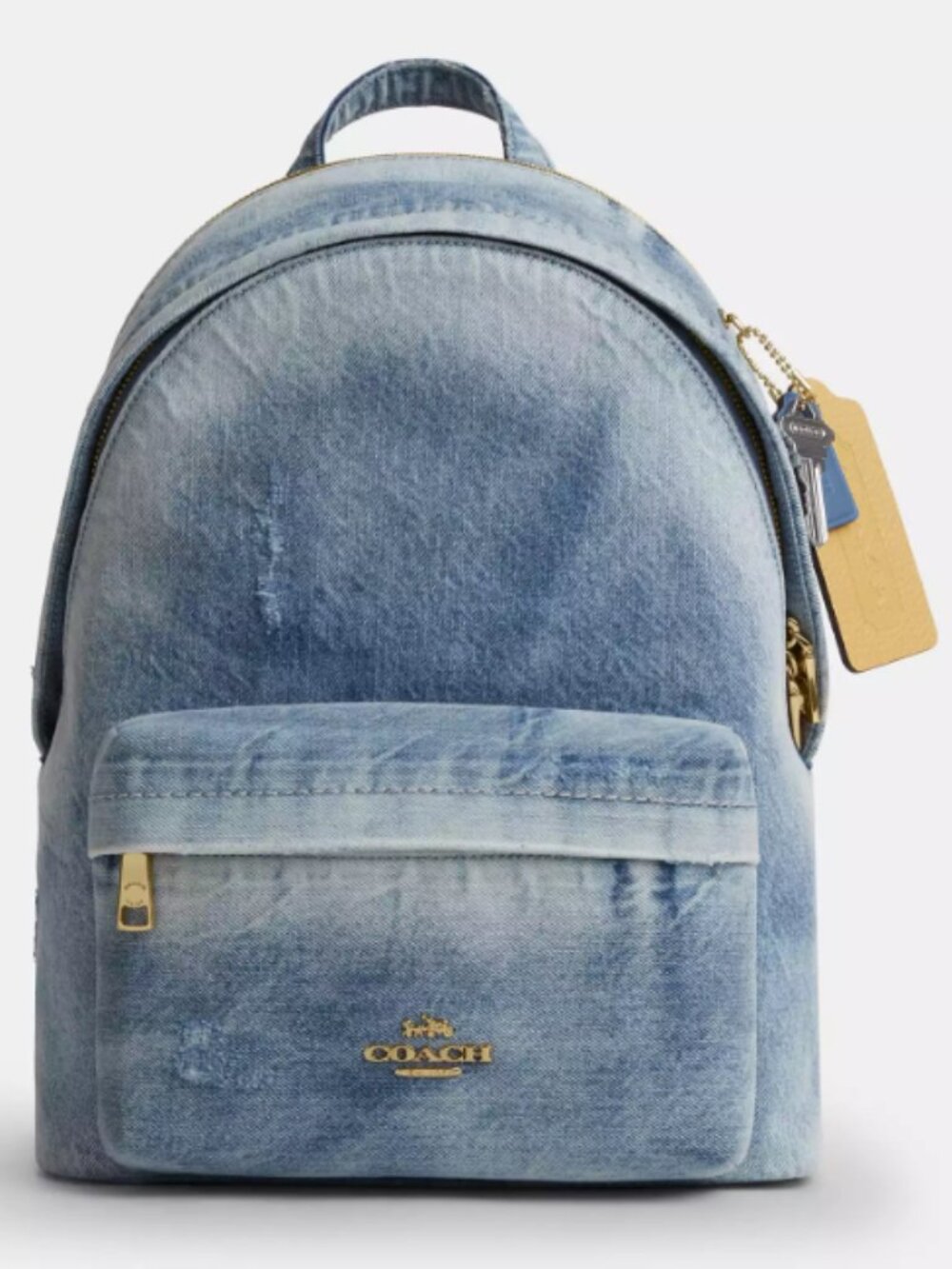 Coach - Taylor Small Backpack In Loved Denim